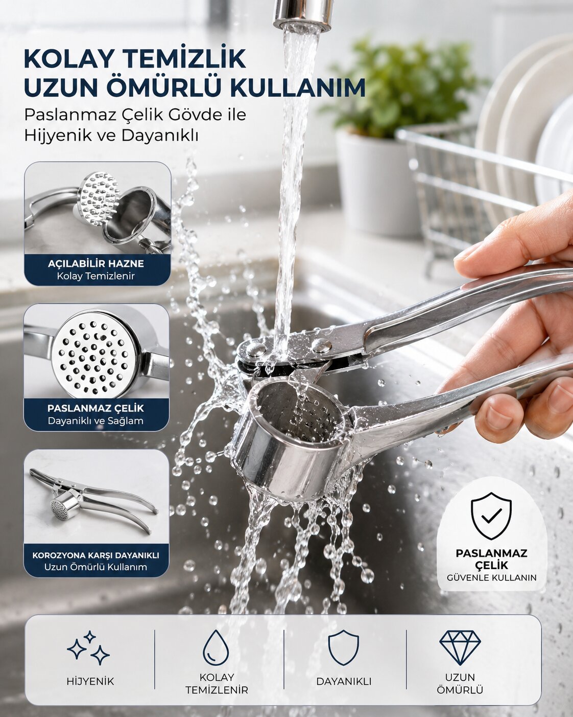 Kolay temizlik